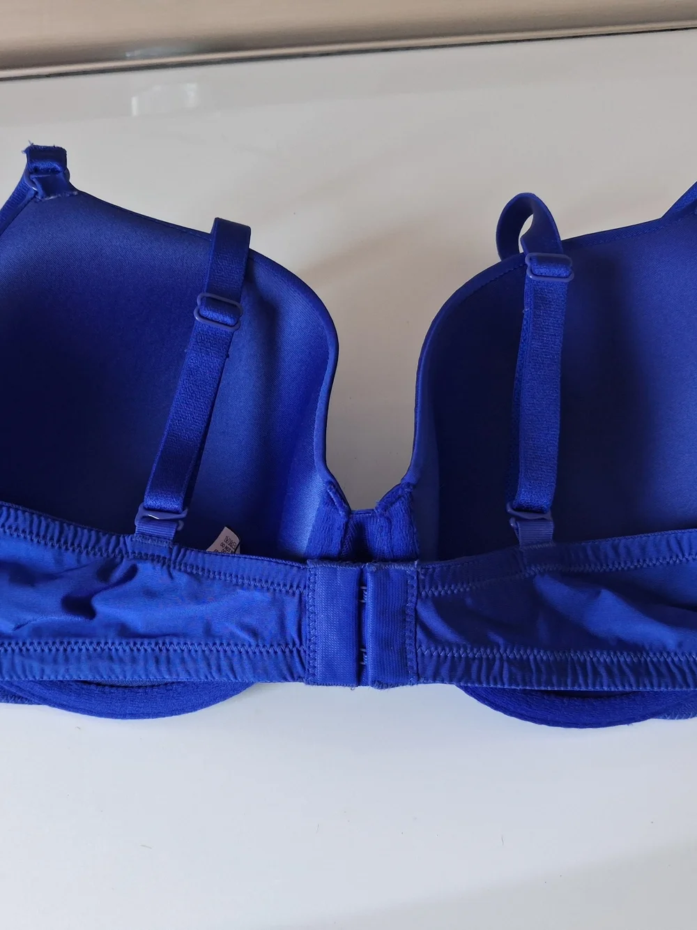 Victoria's Secret Royal Blue Smooth perfect coverage T-Shirt Bra 36C